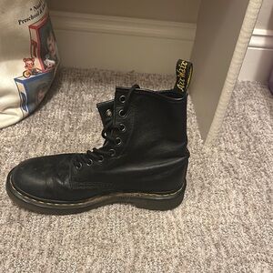 Dr. Martens Black Leather Boots